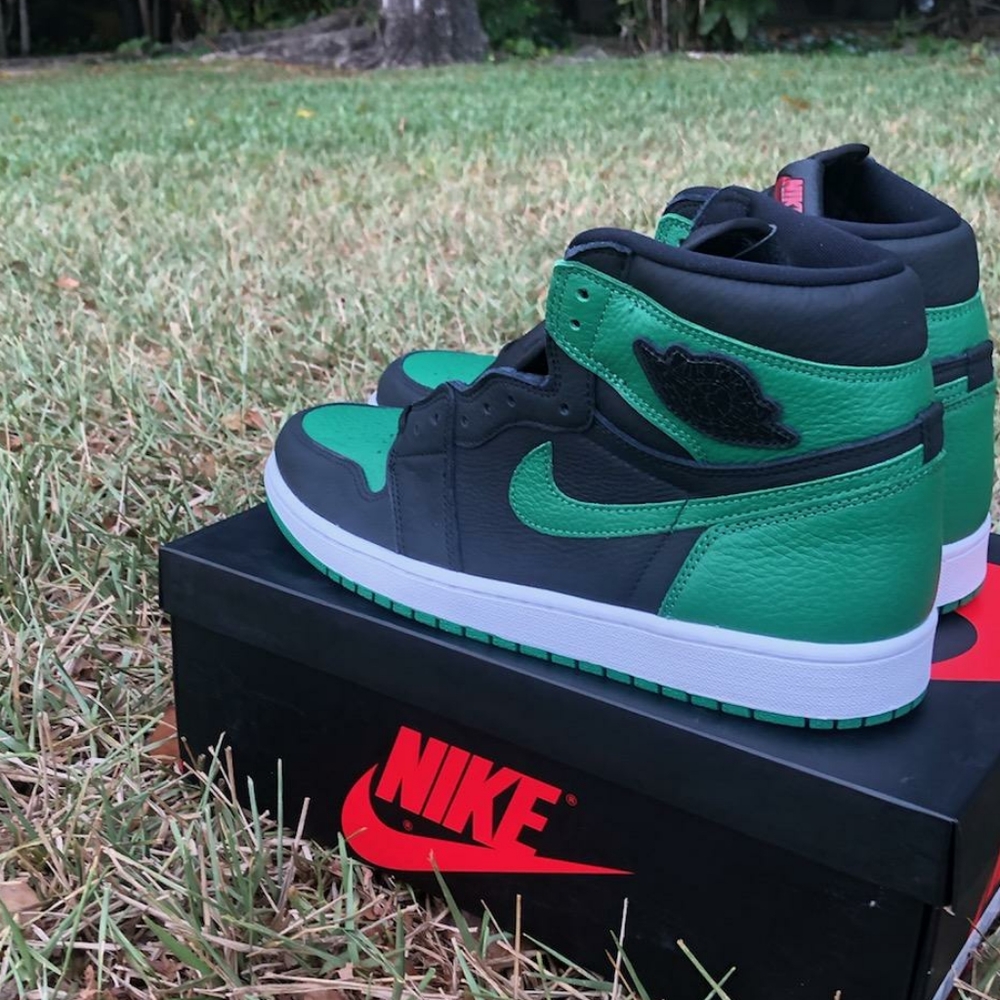 Jordan 1 pine green size 12